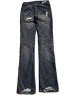 PAIN SPLIT WAXED DENIM