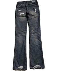 PAIN SPLIT WAXED DENIM